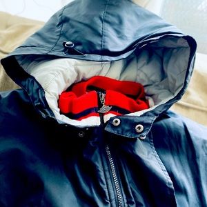 Jordan Coat Sz XXL Red Black White